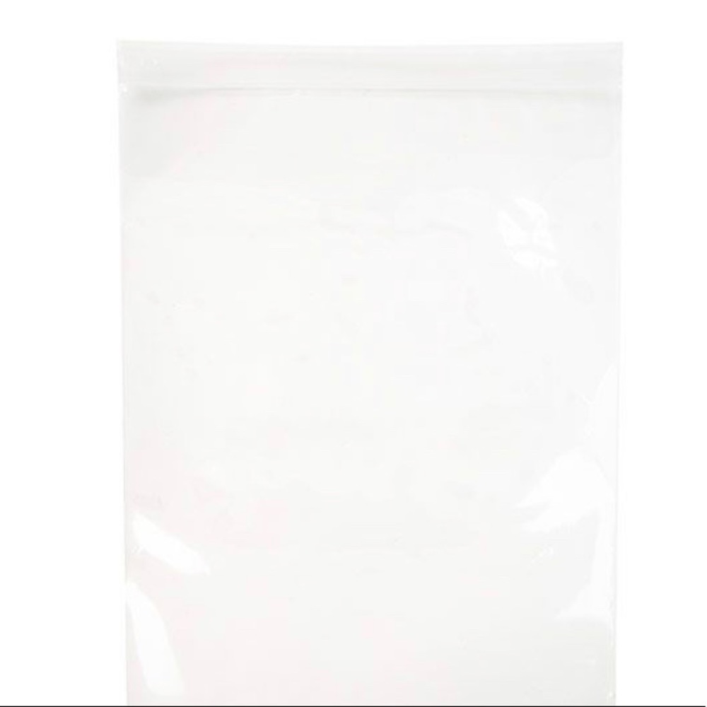 50 pk 10x13 Zip Poly Bags Zipper Seal Resealable Clear shipping Supplies Crafts - Picture 9 of 10